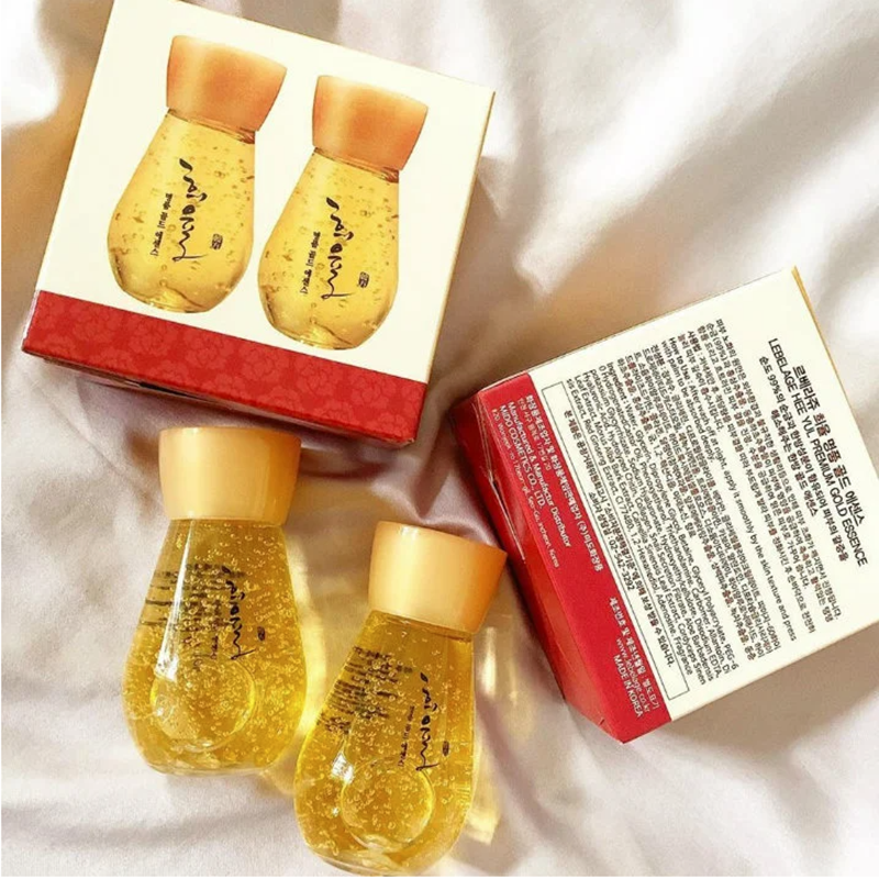 Serum Dưỡng Ẩm Lebelage Heeyul Premium 24k Gold Essence 30mlx2