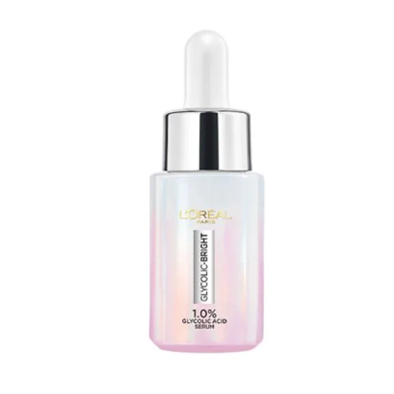 Serum L'oreal 30ml Glycolic-bright Instant Glowing Serum 1.0% Glycolic Acid Dưỡng Sáng Mờ Nám