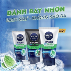 Sữa Rửa Mặt Nam Nivea Nam 100g Aircool Bọt mịn