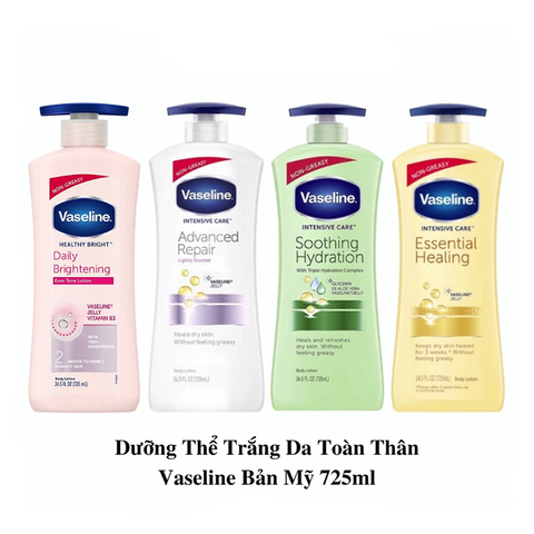 Sữa Dưỡng Thể Vaseline Mỹ 725ml