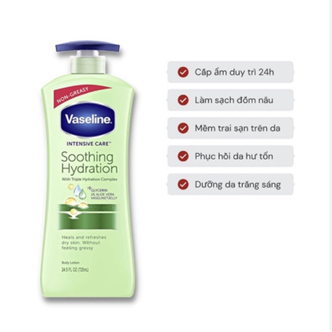Sữa Dưỡng Thể Vaseline Mỹ 725ml