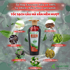 Dầu Gội Dược Liệu Bynature 600g Siêu Mềm Mượt, CóTặng Kèm