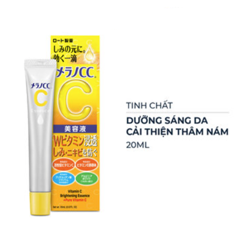 Kem Melano Cc 20ml Vitamin C Brightening Essence Dưỡng Sáng Giảm Thâm Nám