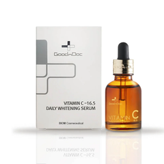 Serum Goodndoc 30ml Vitamin C 16.5, Làm mờ thâm nám, tàn nhang, da không đều màu