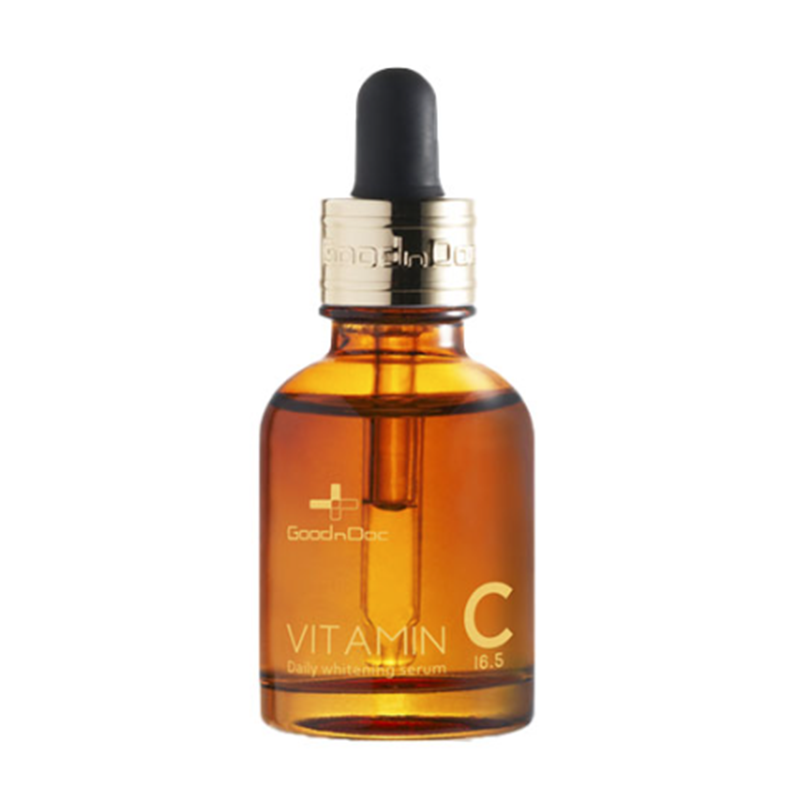 Serum Goodndoc 30ml Vitamin C 16.5, Làm mờ thâm nám, tàn nhang, da không đều màu