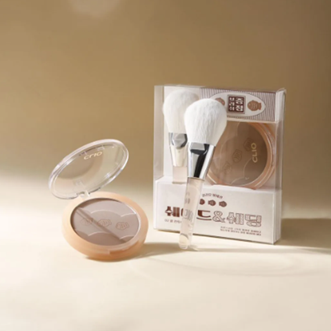Phấn Tạo Khối Clio Shade And Shading 9g No.01 Kèm Cọ