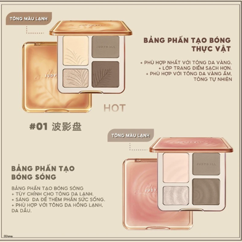 Tạo Khối Và Bắt Sáng Judy Doll 4 Ô No.01 (Loại Tốt)