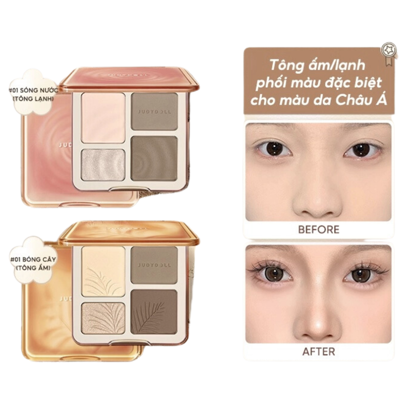 Tạo Khối Và Bắt Sáng Judy Doll 4 Ô No.01 (Loại Tốt)
