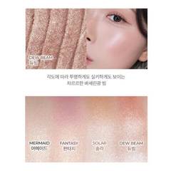 Phấn Highlight Wakemake 4 Ô 8.7g No.01