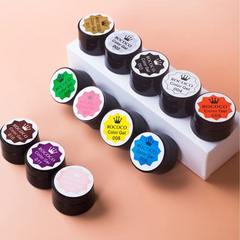 Hộp Gel Vẽ Móng Ruokoco 12 Màu