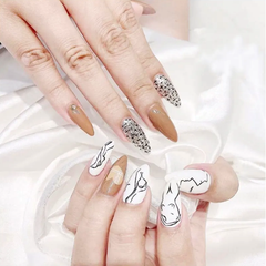 Hộp Gel Vẽ Móng Ruokoco 12 Màu