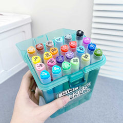 Hộp Bút Lông Màu Himi Skin-friendly Marker Pen 24 Màu