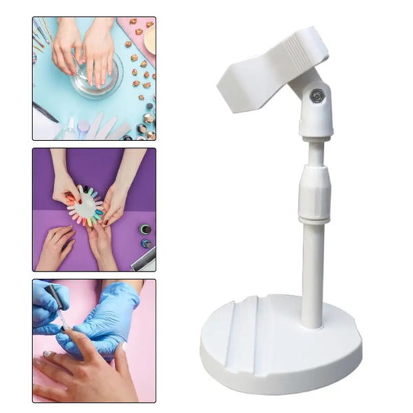 Giá Kẹp Đèn Hơ Nail Mini Lorossi, có giá đỡ điện thoại tiện dụng