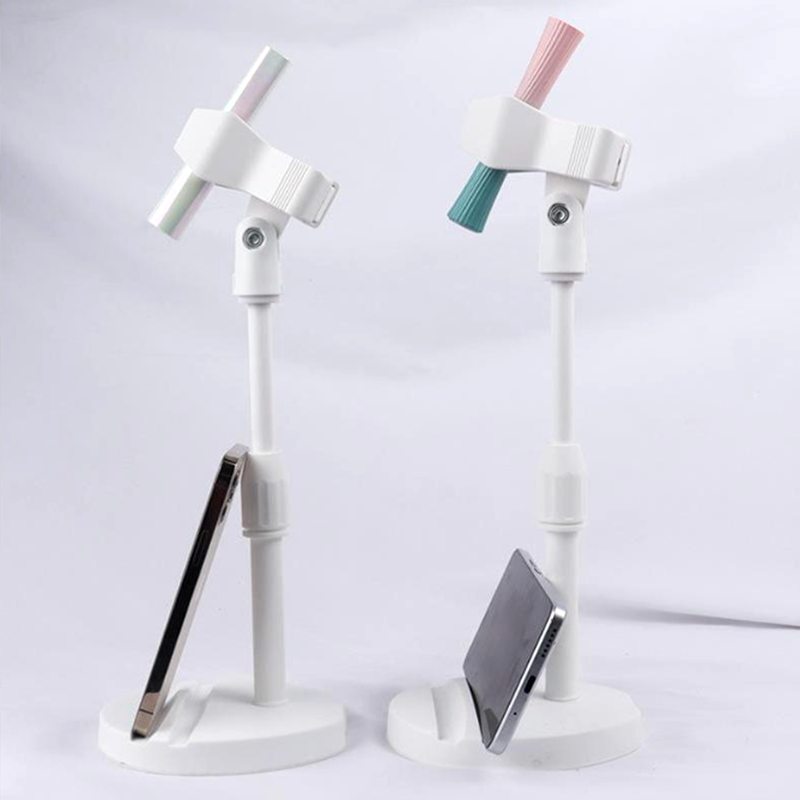 Giá Kẹp Đèn Hơ Nail Mini Lorossi, có giá đỡ điện thoại tiện dụng
