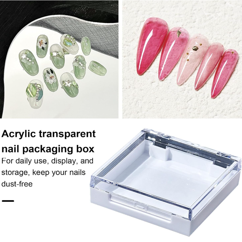 Hộp Đựng Nail Box, Dùng Đựng Móng Nail Giả
