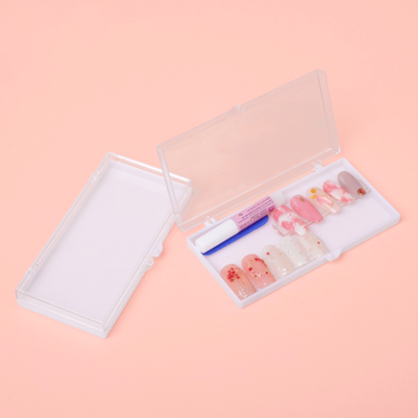 Hộp Mica Đựng Móng Úp Chữ Nhật 5x11cm