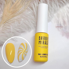 Set Sơn Cọ Nét Barbie Mirage Nail Liner Gel