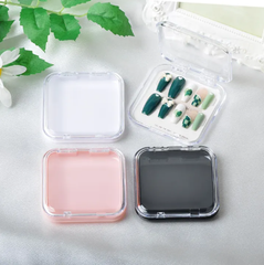 Hộp Mica Đựng Móng Lorossi Vuông Trong