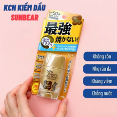 Kem Chống Nắng Omi Sunbears Actice Spf50+ Pa++++ 30g Vàng