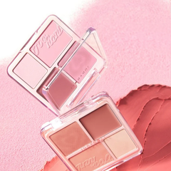 Má Hồng Judy Doll Blush & Highllight 4 Ô 9g #03