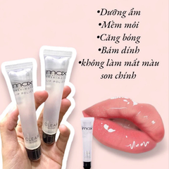 Son Bóng Max Make Up Cherimoya Lip Polish Clear Gloss 15ml
