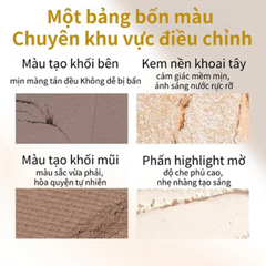 Phấn Tạo Khối Veecci 4 Ô V01