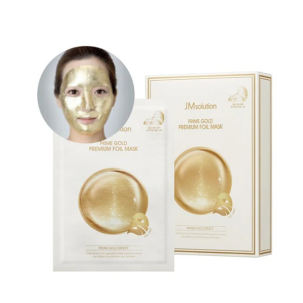 Mặt Nạ Jm Solution Prime Gold Effect 35ml, nâng cơ, chống lão hóa