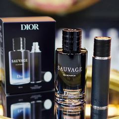 Set Nước Hoa Nam Dior Sauvage 100ml + 10ml Edp