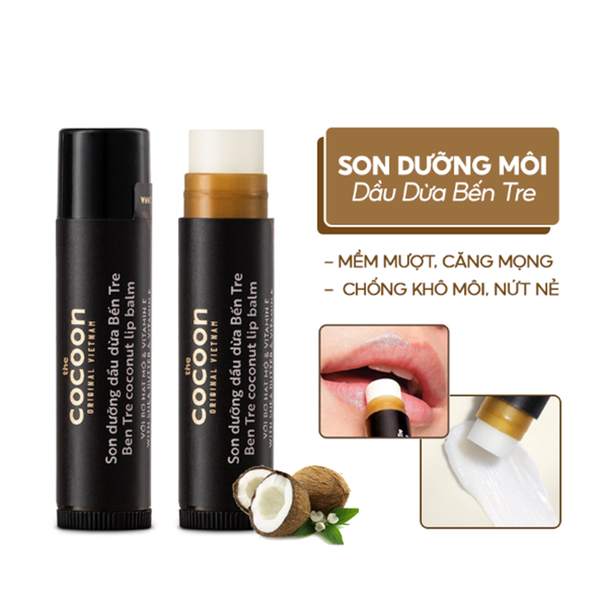 Son Dưỡng Cocoon Dầu Dừa Bến Tre 5g