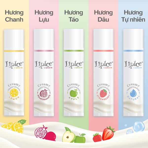 Son Dưỡng Không Màu Lipice Lipbalm Chanh
