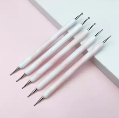 Set Cọ Bi Lorossi Cán Trắng 5 Cây