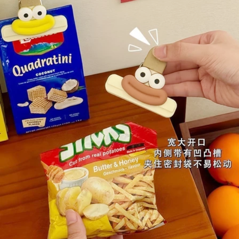 Kẹp Miệng Túi Thực Phẩm, Kẹp Giấy thiết kế dễ thương