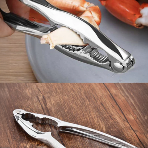 Kẹp Cua Inox No.zr207, dùng để kẹp, tách các loại hạt, quả cứng, càng cua