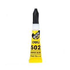 Keo 502 Deli 7146 3G, dán gỗ, giày da, gốm, điện tử, gia dụng, độ dính cao, chắn chắn