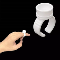 Nhẫn Đựng Mực Xăm, Keo Mi