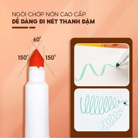 Bút Lông Màu Rửa Được SWM-C009 20 Màu