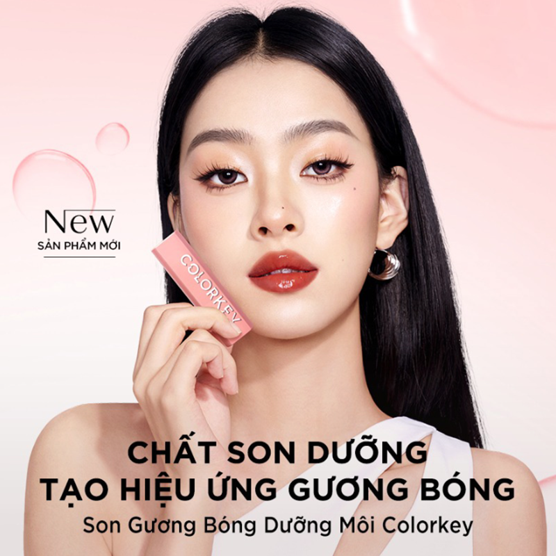 Son Dưỡng Colorkey Juicy Glow Lipstick 3g