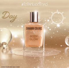 Nhũ Bắt Sáng Dạng Nước Sivanna Body Glow 50ml, tạo hiệu ứng nổi bật, chống thấm nước