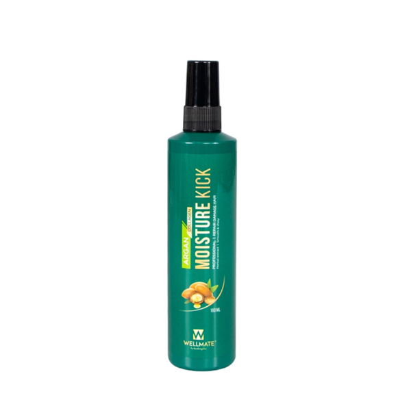 Xịt Dưỡng Tóc Wellmate Collagen 160ml Xanh, Giữ màu nhuộm lâu phai, cấp độ ẩm cho tóc