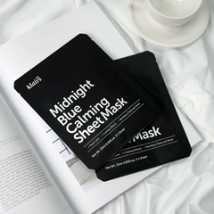 Mặt Nạ Klairs 25ml Midnight Blue Calming Đen, dành cho da nhạy cảm, giúp dịu da