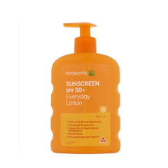 Kem Chống Nắng Body Woolworths Everyday Sunscreen Spf50+ 500ml, không gây nhờn dính hay bí da