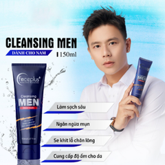 Sữa Rửa Mặt Nam Faceplus+ 150ml Bùn Khoáng