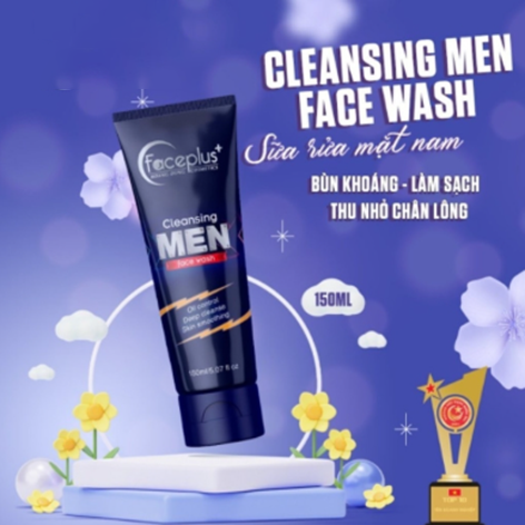 Sữa Rửa Mặt Nam Faceplus+ 150ml Bùn Khoáng