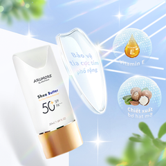 Kem Chống Nắng Arumore 50ml Shea Butter Sunglow Defense Moisture Spf50+ Kiềm Dầu