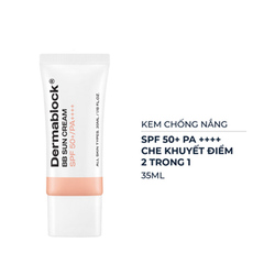 Kem Chống Nắng Dermablock 35ml Che Khuyết Điểm 2 Trong 1 Cam