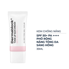 Kem Chống Nắng Dermablock 35ml Phổ Rộng Nâng Tông Trắng Hồng
