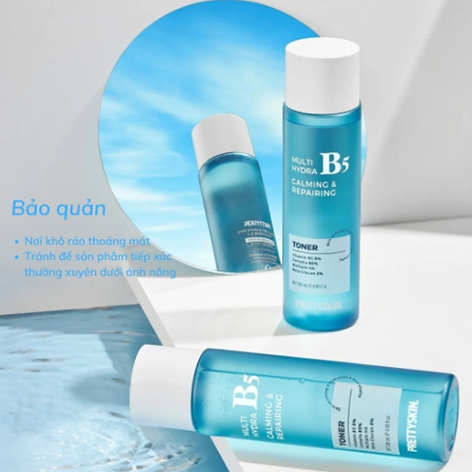 Nước Hoa Hồng Multi Hydra B5 205ml Phục Hồi Dưỡng Trắng