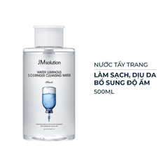 Nước Tẩy Trang Jmsolution 500ml, Dành cho da mụn, dầu và da khô