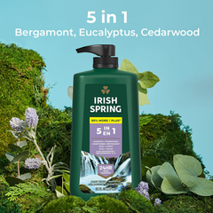 Tắm Gội Irish Spring 887ml 5 Ni 1 24hr Fresh Fraicheur