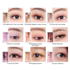 Màu Mắt Clio Pro Eye Palette 10 Ô #19